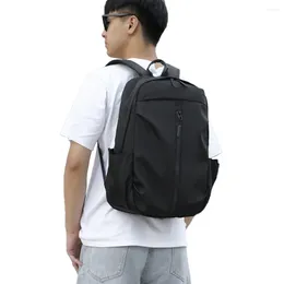 School Bags Waterproof Nylon Travel Backpack Man Large Capacity Teenager Male Laptop Bag Light Weight