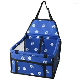 Cat Carriers Car Pet Cushion Front And Rear Seat Folding Storage Waterproof Dog