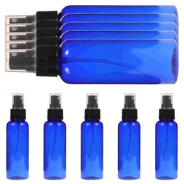 Storage Bottles 10 Pcs Perfume Sprayer Toiletry Travel Containers 100ML Bottle Fine Mist Atomizer Essential Blue