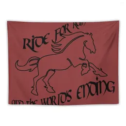 Tapestries Ride For Ruin Tapestry Decoration Rooms Home Supplies