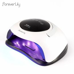 Clip Uv Led Nail Lamp 72w Professional Fast Gel Nail Polish Dryer Curing Lamp for Salon with 4 Timer Setting Lcd Touch Screen