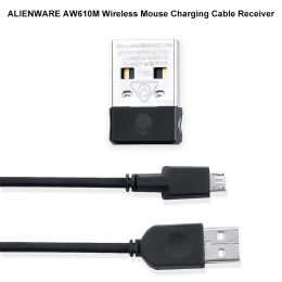 Cases Alienware Aw610m Wireless Wired Dualmode Game Mouse Receiver Adapter Data Cable Charging Cable Replacement Accessories