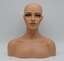 Female Realistic Mannequin Head For Wig Hast And Jewellery Display14581274187370