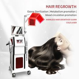 650nm Vertical Hair Analyse Scalp Care Massage Anti Loss Faster Hair Growth Laser Machine For Hair Loss Treatment