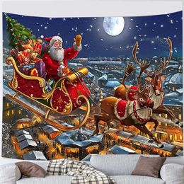 Tapestries Christmas Home Decoration Tapestry Room Pattern Restaurant Bedroom Wall