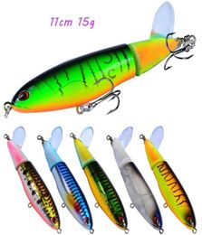 8 Colour Mixed 11cm 15g Pencil Hard Baits Lures Fishing Hooks 6 Treble Hook Pesca Tackle Accessories b022300T5774733