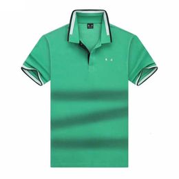Bosss Polo Shirt Mens Designer Polos t Shirts Casual Business Golf T-shirt Pure Cotton Short Sleeves T-shirt 2024 Fashion Brand Summer Top Clothes X80y