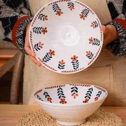 Bowls Japanese Ceramic Bowl Tableware 8in Large Ramen Noodle Soup Restaurant Kitchen Dinnerware