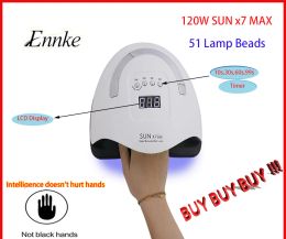 Rests 2020 New Models 120w Sun X7 Max 57 Lamp Beads Led Lighting Fast Drying Without Hurting Hands Nail Art Hine