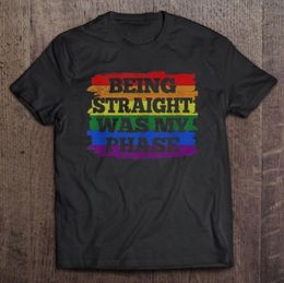 Gay Pride Month Being Straight Was My Phase Rainbow Lgbtq Tank Top TShirts Custom Clothing TShirts Tops TShirts T Shirt Man 2205567110
