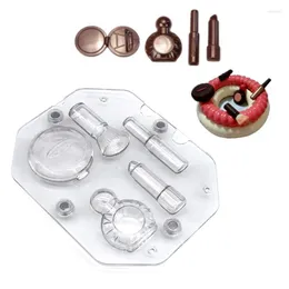Baking Moulds Stereo Cosmetics Chocolate Mould With Magnets DIY Candy Jelly Fondant Cake Decorating Tools