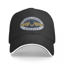 Ball Caps Chance Vought Aircraft Logo Baseball Cap Visor Christmas Hat Mens Women's