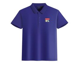 LYONNAIS Football Club Logo Men039s Fashion Golf Polo TShirt Men039s Short Sleeve polo T shirt1147797