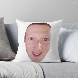 Pillow Cursed Zucc Throw Luxury Case Marble Cover Set