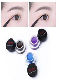 Music Flower Brand 5 Colours Black Eyeliner Gel Wateproof Eyes Makeup Matte Eye Liner Cream Long Lasting Eyeliner Gel Cosmetics4419675