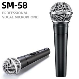 Microphones Microphone Professional Wired Dynamic Microphone Handheld Microphone Cardioid Mic For KTV Stage Show Church