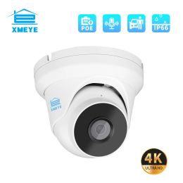 Doorbell Xmeye 4k 8mp Poe Ip Camera Mini Dome Cctv Security Video Surveillance Waterproof Outdoor Ir Xml80