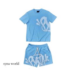 Traccetti da uomo Syna World Thirt Short Short Set - dimensioni UE di alta qualità grigio / rosa XS -XXL 970 987