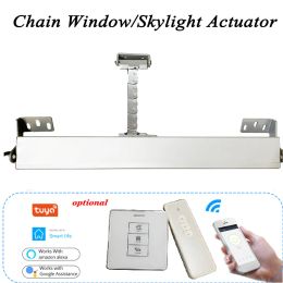 Intercom Ac Smart Chain Window Opener Motorised Window Actuator Skylight Casement Greenhouse Home Automation or Wifi Tuya Smart Life App