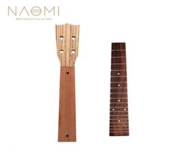 NAOMI 23 Inch Ukulele NeckFingerboard Mahogany Ukulele Neck Rosewood Fingerboard Concert Hawaii Guitar For Ukulele Luthier DIY9968989