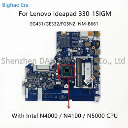 Motherboard NMB661 For Lenovo Ideapad 33015IGM Laptop Motherboard With N4000 N4100 N5000 CPU DDR4 Fru:5B20R33808 5B20R338015B20R33812
