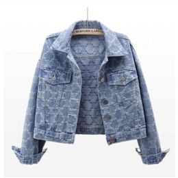 Women Jacket Button Spring Autumn Style Recamity Lady Denim Jackets tasca OXIME Classic Coates Fashion Women's Osterwe