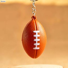 Keychains Lanyards Football Club metal Keychain Car Key Chain Ring Sports Keyring For Finder Holer Accessories Gifts for Gift 17165 Q240403