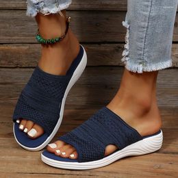 Sandals Fashion Summer Shoes Women Plus Size Classics Slip On Slipper Elegant Zapatos De Mujer Footwear Woman