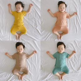 Clothing Sets Infant Underwear Suits Born Baby Girl Outfits Summer Babies Clothes Little Boy Pullover Trousers Kids Home