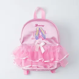 Stage Wear Children Ballet Bag For Girl Ballerina Dance Kids Pink Dancing Backpack Girls Bags Baby School