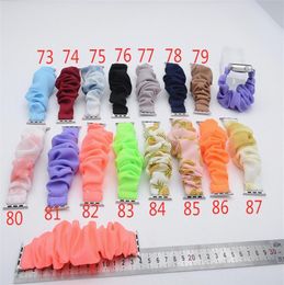 Pineapple Scrunchie watchband new Printed scrunchie watch band cloth fashion candy color wrist band New Arrival2094009