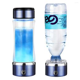 Water Bottles Rechargeable Alkaline Bottle Cup Ionizer Generator Hydrogen 3-Mins For Home Travel
