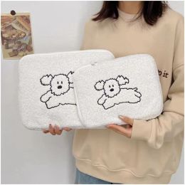 Cases Cute Plush Tablet Laptop Sleeves 11 13 14 Inch Cover for Macbook Air 13.6 M2 2022 Ipad Pro 9.7 10.5 12.9 Air 4 10.9 Laptop Pouch