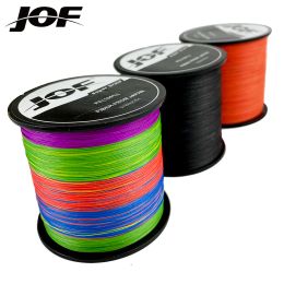 Lines JOF 8 Strands PE Fishing Line 300m 8 Weaves Strong Tension Braided Fishing Line 18 22 1 39 43 52 61 78 96LB