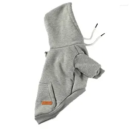 Dog Apparel Hooded Sweaters Clothing Cotton For Small And Medium-sized Dogs Autumn Winter Warmth Pet Costume