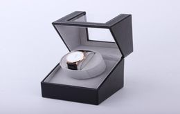 High Class Motor Shaker Watch Winder Holder Display Automatic Mechanical Watch Winding Box Jewelry Watches Box New Black CX2008071706949