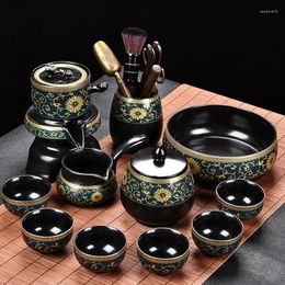 Teaware Sets Travel Pot Tea Set Cup Infuser Ceramic Japanese Portable Traditional Afternoon Zisha Taza De Te WSW35XP