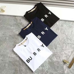 2024 New Designer Men's Polo Shirt Women's Loose T-shirt Fashion Clothing Embroidery Letter Business Short Sleeve T-shirt Skateboard Casual Top T-shirt