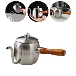 Dinnerware Sets Concentrate Coffee Pot Office Home Espresso Machine Drip Maker Stainless Steel Small Tea Kettle