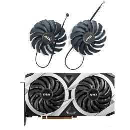 Cases 2pcs 95mm Pld09210s1212hh Dc 12v 0.4a 4pin Rx6700xt Gpu Cooler for Msi Rx6700xt 6600xt Mech 2x Graphics Card Fan