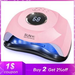 Dryers High Power Uv Led Nail Lamp Lampara Gels Unhas Lampe Ongle 45 Leds Nail Dryer Fast Curing Speed Nails Tools Gel Light