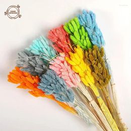 Decorative Flowers Natural Jewellery Grass Dried Flower Accessories For Home Decor Bouquet Wedding Party Supplies Table Decortion Artificial