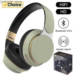 Cell Phone Earphones 07S Wireless Headphones Foldable Adjustable Stereo Gaming Earphone Bluetooth+TF Play+3.5mm AUX 3 Modes HIFI Heavy Bass Headsets Y240407