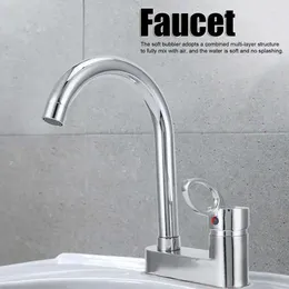 Bathroom Sink Faucets G1/2 Basin Faucet And Cold Water Mixer Dual-Hole Tap For Kitchen Home Supplies