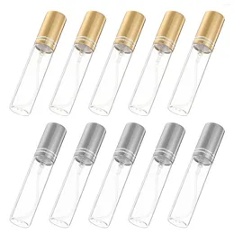 Storage Bottles 10 Pcs Glass Spray Bottle Perfume Sample Fine Mist Packing Sub Travel