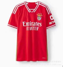 New Benfica Home 27 Silva 88 Ramos Champions League Soccer Jersey Short Sleeve 7 Nerez