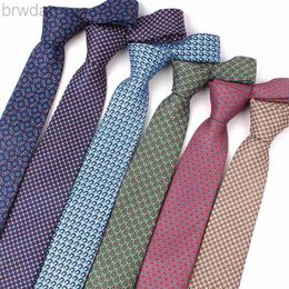 Neck Ties Fashion Print Neck Ties For Men Women Polyester Floral Necktie for Wedding Business Suits Skinny Tie Slim Men Necktie Gravatas 240407