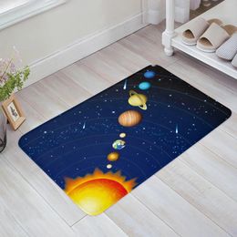 Carpets Galaxy Planet Nine Planets Into A Straight Line Kitchen Doormat Bedroom Bath Floor Carpet House Door Mat Area Rugs Home Decor