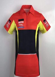 New MOTO team factory clothes POLO shirt motorcycle riding short sleeve quickdrying racing Tshirt runway special service5574832