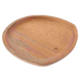 Plates Wood For Dinner Sushi Tray Cheese Wooden Fruit Small Serving Platter